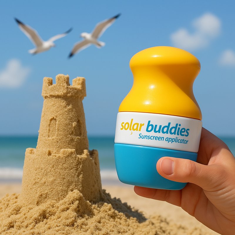 Solar Buddies Solcreme Applikator – Verdens bedste roll-on solcreme til børn